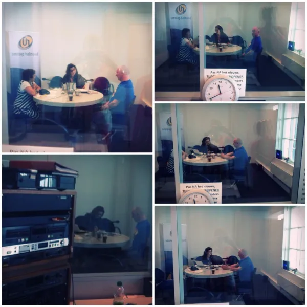 Interview op Stadsradio Helmond